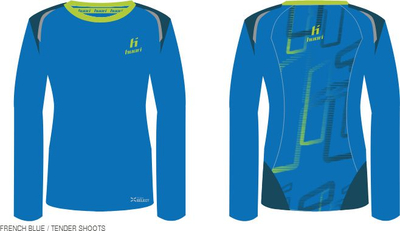 Bluzë për fëmijë CAMP KIDS LONGSLEEVE, e kaltër, masa 116 cm
