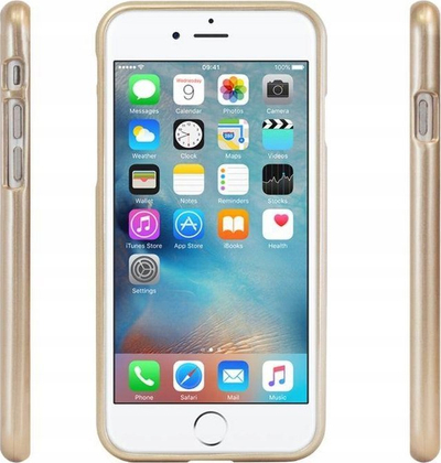 Kapak telefoni Mercury Jelly Case për Samsung Galaxy A13 4G, silikoni, gold