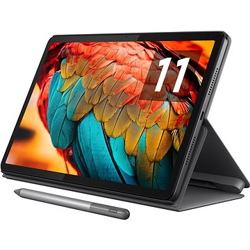 Tablet Lenovo Tab M11, 11", 8GB 128GB, gri Luna me stylus dhe folio case