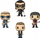 Figura koleksionuese Funko Pop U2 Zoo TV, set me 4 copa, vinil, shumëngjyrëshe