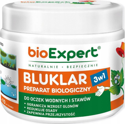 Preparat ekologjik për pastrim uji pellgu, biologjik, për pellgje kopshti