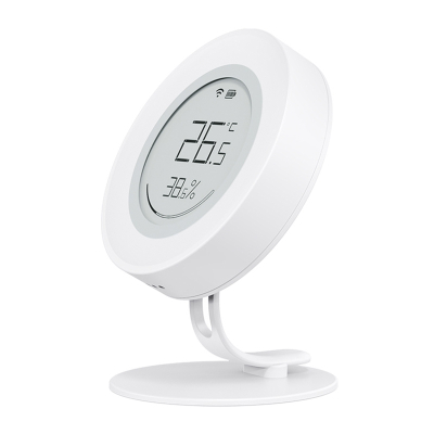 Sensor i mençur temperature dhe lagështie Avatto ZWSH16, ZigBee 3.0, ekran E-ink, i bardhë