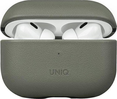 Kuti mbrojtëse Uniq Terra për Apple AirPods Pro 2, lëkurë natyrale, jeshile