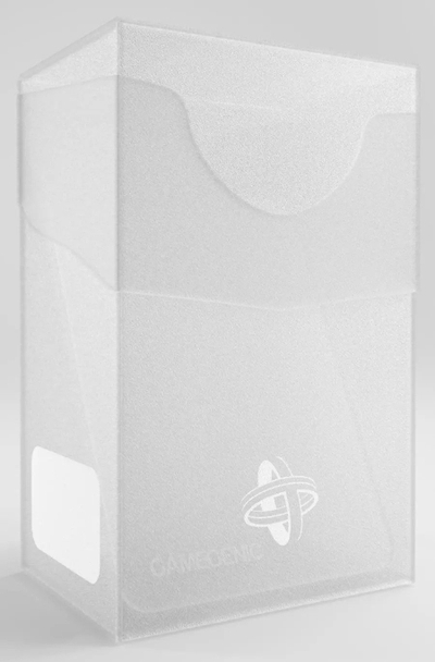 Kuti letrash Gamegenic Mini American, 60+, me kapak që mbyllet vetë, transparente