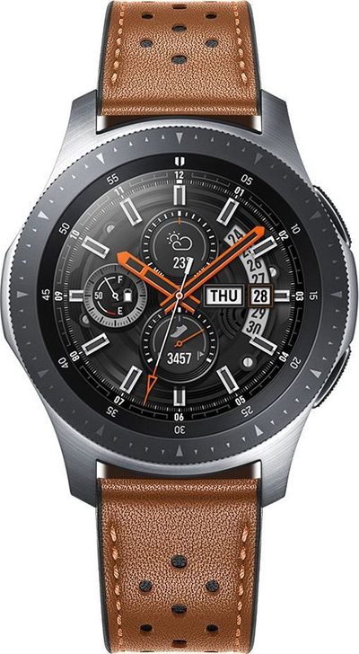 Rrip lëkure Tech-Protect për Samsung Galaxy Watch, 46mm, kafe