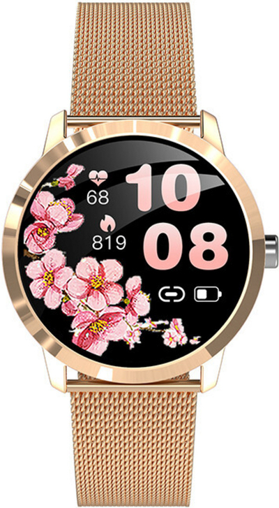 Orë e mençur Wotchi SmartWatch W81G, e artë rozë
