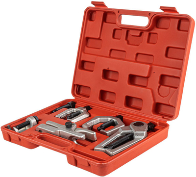 Set veglash AMiO 04767, 5 pjesë, ndarës ball joint dhe shufra drejtimi, kuti portokalli