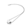 Varëse për femra Hot Diamonds Desire DP966, e argjendtë
