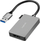 Adapter USB 3.0 LogiLink, USB A në HDMI, 1080p, 0.15 m, gri