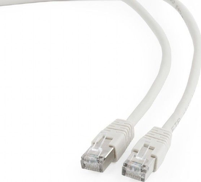 Kabllo rrjeti Gembird patchcord RJ45, cat. 6, FTP, 5m, e bardhë