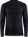 Set bazë termik Craft Core Warm Baselayer M për burra, material poliester, i zi