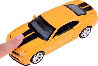 Makina lodër Chevrolet Camaro SS 1:32 ZA3146, dritë dhe zë, metalike, e verdhë