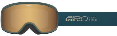 Очила за снег Giro Cruz Peacock Stacked, стакло Amber Gold, повеќебојни