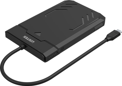 Kuti e jashtme për disk 2.5" Unitek DiskGuard Raiden, USB-C 5Gbps, SATA UASP, e zezë