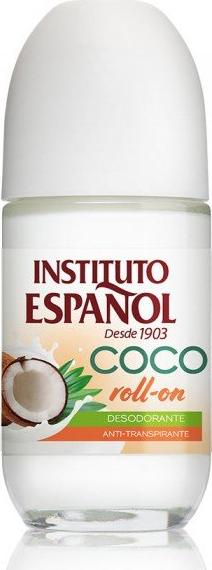 Deodorant roll on Instituto Español Coco, 75 ml