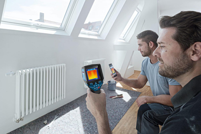 Термална камера Bosch GTC 400C, 12V, WiFi, сина