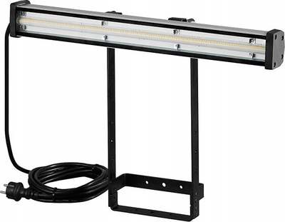 Llambë pune LED Lena Lighting Plaster Lite Future, 6100 lm, IP54, e zezë