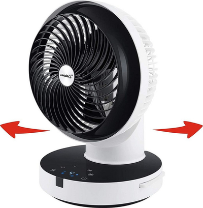 Ventilator Steba VT 360 Twist, i bardhë/zi