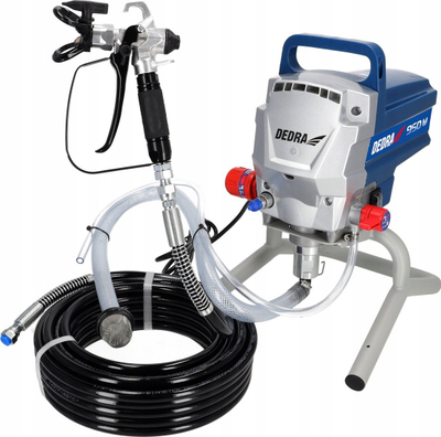 Njësi hidrodinamike për lyerje Dedra DED7424, 950W, 2 l/min, blu