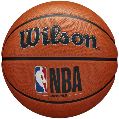 Top basketbolli Wilson NBA DRV Pro WTB9100XB, për jashtë, gome, portokalli