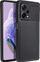 Kllëf telefoni Carbon Premium për Xiaomi Redmi Note 12 Pro Plus 5G, TPU, antirrëshqitës, i zi