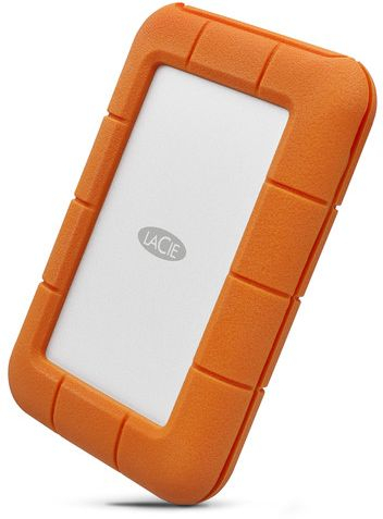 Надворешен тврд диск LaCie Rugged Secure, 2TB, 2.5\", портокалова боја