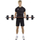 Set peshash Pure2Improve Hybrid Dumbbells 20 kg, i rregullueshëm, i zi me të kuqe