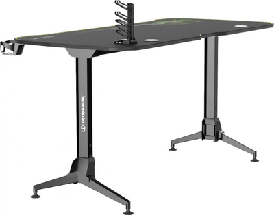 Tavolinë kompjuteri Ultradesk Grand, e zezë / gjelbër