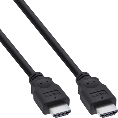 Kabllo HDMI InLine 17611E, High Speed, 1.5m, e zezë