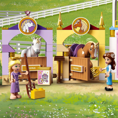 Set lodër Lego Disney Belle and Rapunzel's Royal Stables (43195), 239 elemente