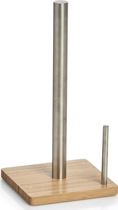 Mbajtëse letre kuzhine Zeller, çelik inox, me kyç, argjendtë