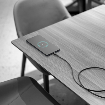 Kабел Cellularline Soft USB-C во USB-C, полнење и податоци, црн