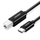 Kabllo USB Ugreen US241, USB C në USB B, 2m, e zezë