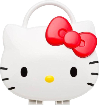 Set kreativ Kids Licensing Hello Kitty and Friends 3D Stationery Case, me stampila dhe stikera, për kalamaj