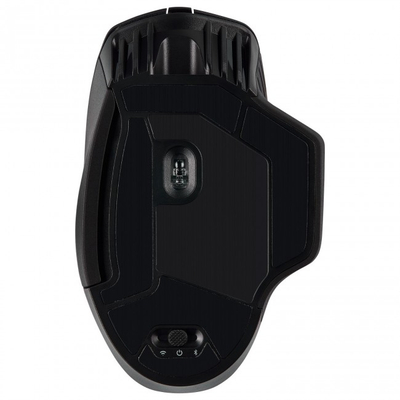 Гејминг глушец Corsair Dark Core, безжичен, 18000 DPI, црн