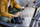Grusht furçe pastrimi Karcher Detail Brush Nozzle për OC 3, për pastrim në detaj, e verdhë