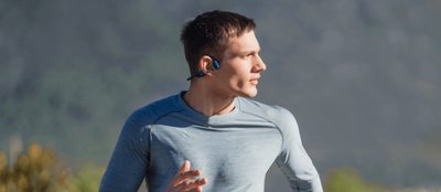 Kufje Shokz Openrun Mini, Wireless, të kaltërta