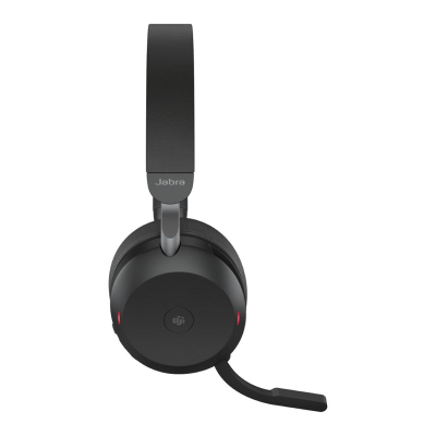 Kufje Jabra Evolve2 75, over ear, me kabllo, të zeza