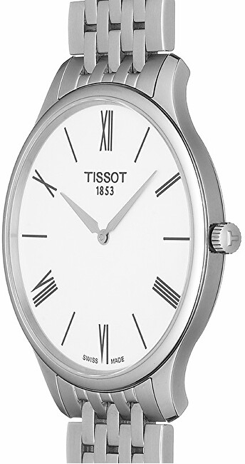 Orë për meshkuj Tissot, e argjendtë