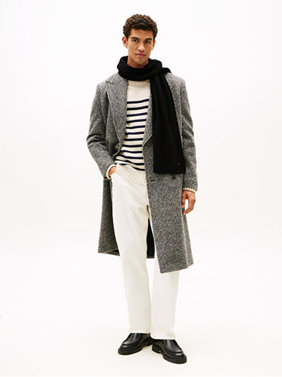 Shall për meshkuj Tommy Hilfiger, i zi