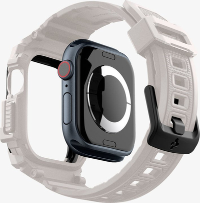 Rrip me mbrojtëse Spigen Rugged Armor Pro për orën Apple Watch Series 10 42mm, TPU, Dune Beige