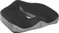 Jastëk ortopedik Powerton, ergonomik, rezistent ndaj presionit, i zi