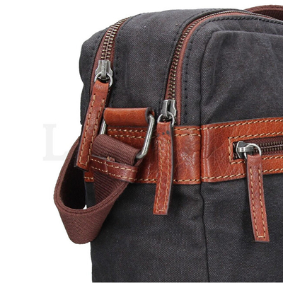 Çantë krahu Lagen 22406 TAN, kaltër/kafe