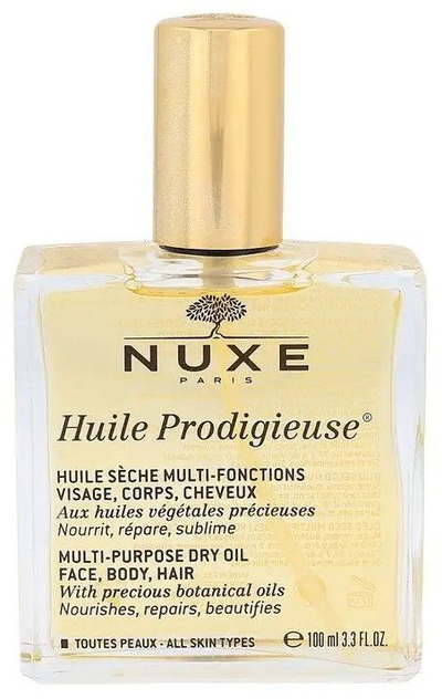 Vaj trupi Nuxe Huile Prodigieuse Gold, vaj i thatë multifunksional, 30ml