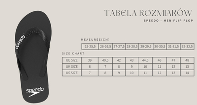 Shapka burra Speedo Flip Flop, e zezë