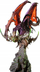 Figurë koleksionare Blizzard World of Warcraft Illidan, 61cm, polyresin, shumëngjyrëshe