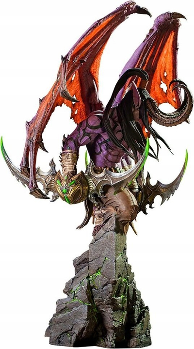 Figurë koleksionare Blizzard World of Warcraft Illidan, 61cm, polyresin, shumëngjyrëshe