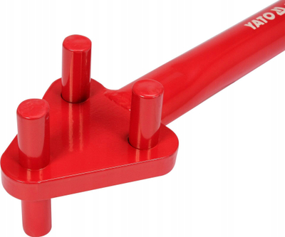 Palë levë për përkulje armature Yato YT-54200, 860mm, çelik, e kuqe