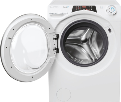 Машина за перење Кенди РапидО RO4 274DWMS7/1-S, 7 kg, 1200 RPM, бела