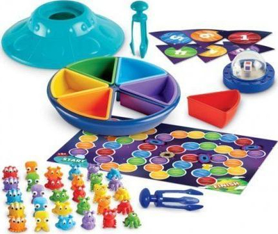 Lojë edukative Learning Resources Oodles of Aliens, për renditje formash edhe ngjyrash, për kalamaj 4+, me ngjyra nga të gjitha
